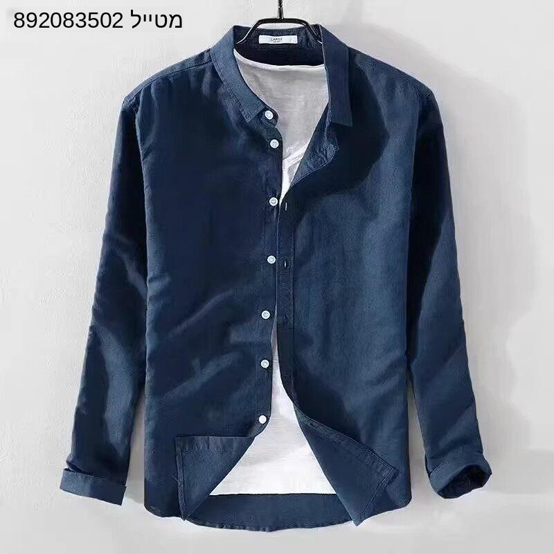 옥스포드 직조 면 린넨 셔츠 캐주얼 다용도 긴소매 반소 - Oxford Cotton Casual Shirt Business 리뷰 및 가격