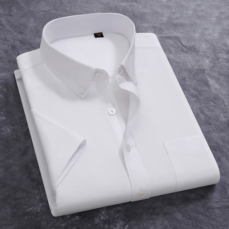 100% 순면 남성 옥스포드 셔츠 여름 반팔 스타일리쉬 - Oxford Cotton Casual Shirt Business 리뷰 및 가격
