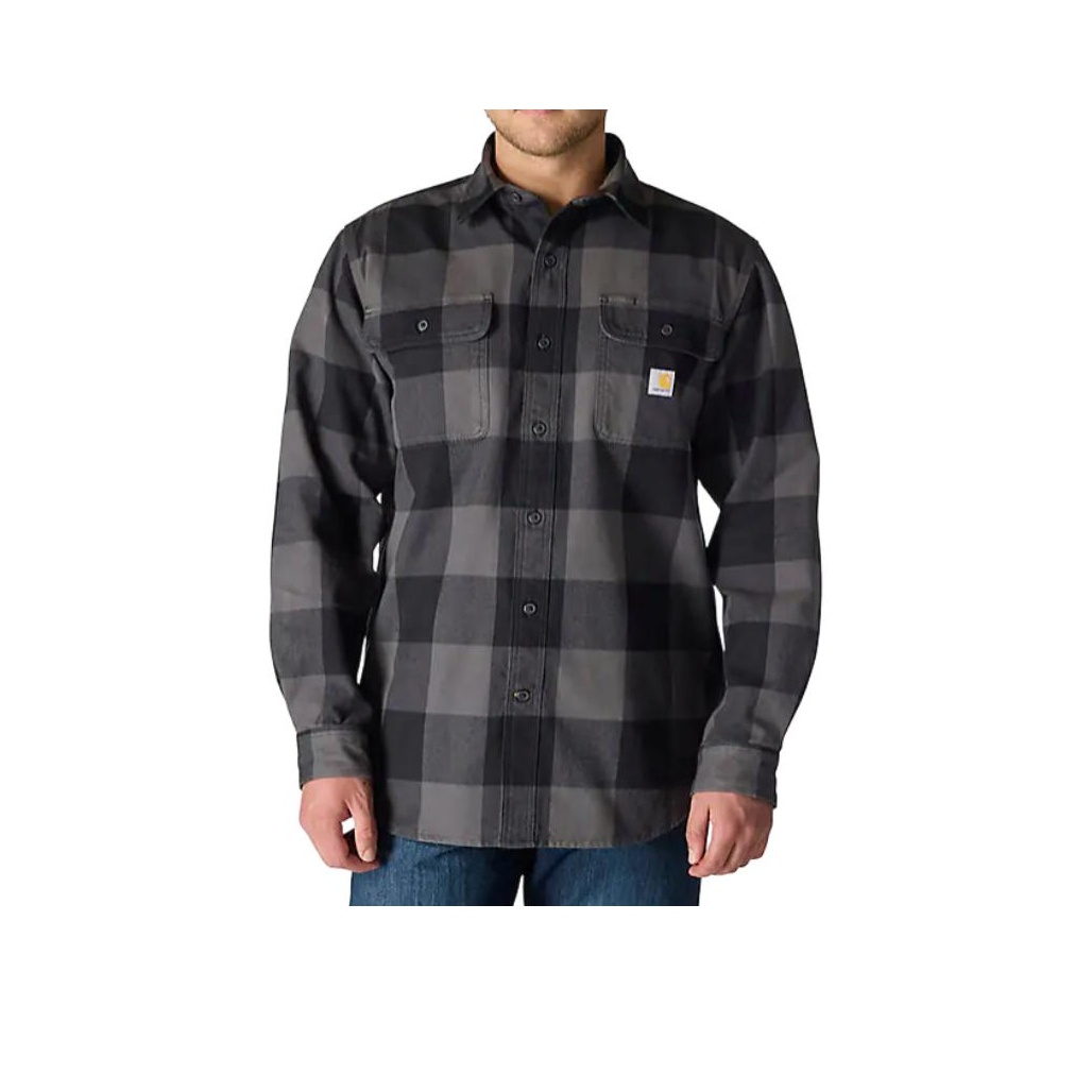 카하트 FW25 107013 루즈핏 헤비웨이트 플란넬  - Flannel Plaid Shirt Heavy Weight 리뷰 및 가격